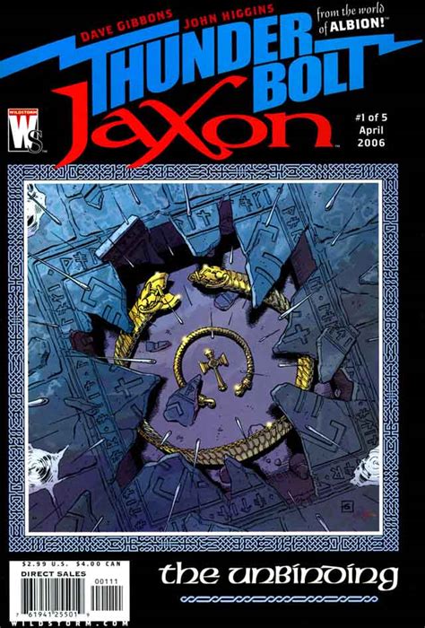 Thunderbolt Jaxon Issue 1 April 2006 by Dave Gibbons and Johns Higgins Kindle Editon