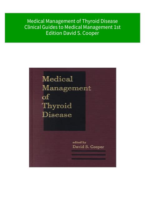 Thyroid Function Testing 1st Edition Epub