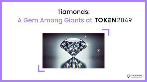 Tiamonds Token: 7 Diamond-Inspired Secrets of a $100,000,000 Project