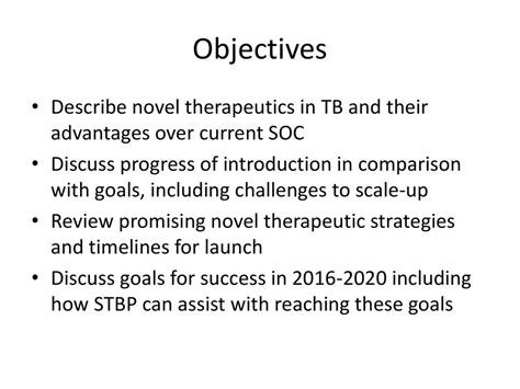 Tib in TB: Novel Applications and Revolutionary Strategies