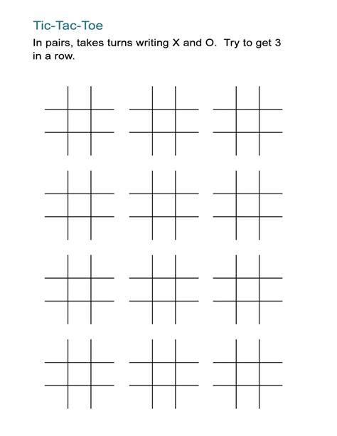 Tic Tac Toe Pick 4: A Path to Mathematical Mastermind