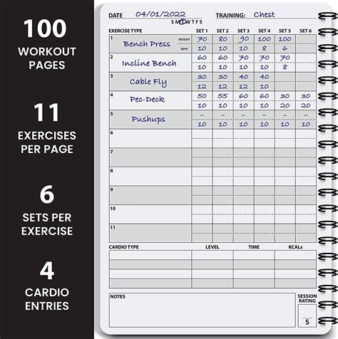 Tick and its done Training Diary Gym Diary Training Log Exercise Dairy PDF