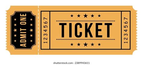 Ticket Stub Template