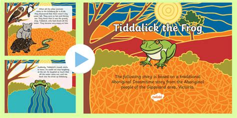 Tiddalik The Frog Story Powerpoint mybooklibrary Ebook Kindle Editon