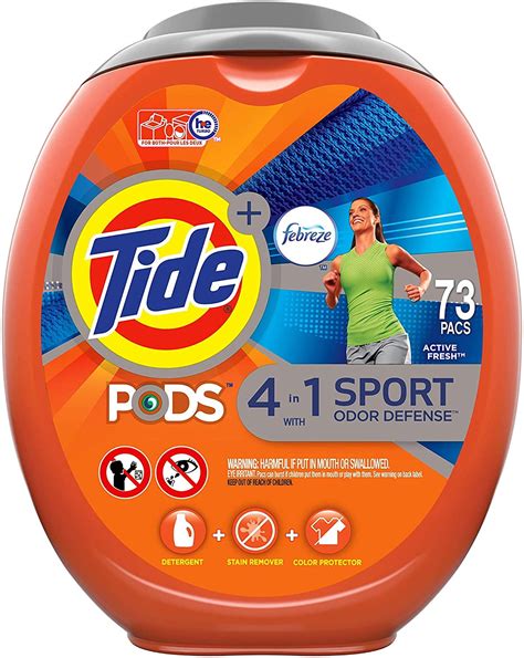 Tide Sport Pods: The Ultimate Laundry Solution for Athletic Apparel