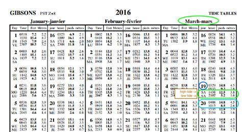 Tide Tables Contain Which of the Following: A Comprehensive Guide
