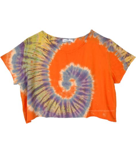 Tie Dye Cropped Shirt: Unleash a Vibrant Statement