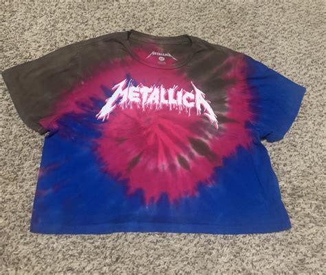 Tie Dye Metallica T Shirt: A Timeless Fashion Statement for Metalheads