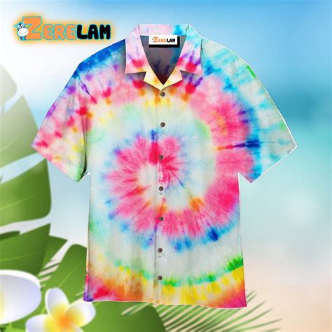 Tie-Dye Hawaiian Shirts: A Vibrant Expression of Aloha Spirit