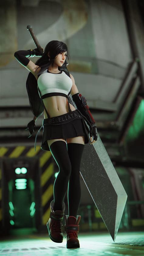 Tifa's Strong Physique: