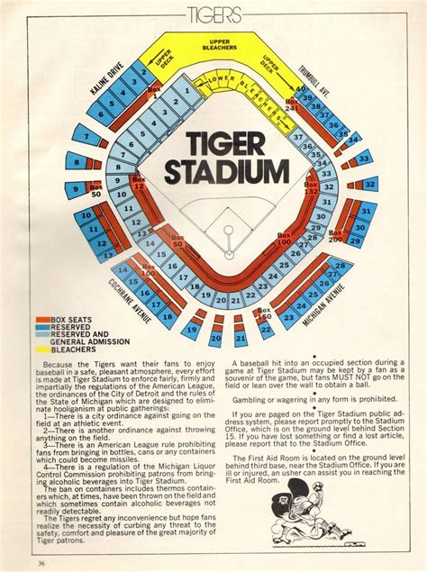 Tiger Stadium 3d Seating Chart