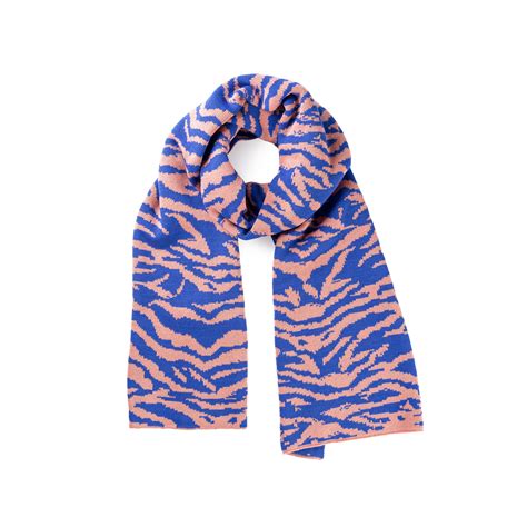 Tiger-Stripe Scarf: