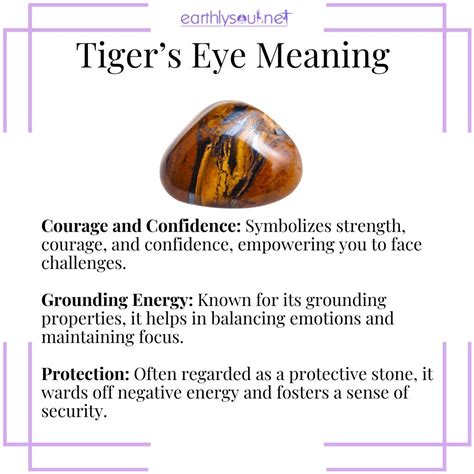 Tigers Eye Stone Meaning: A Journey into the Realm of Courage, Strength, and Protection