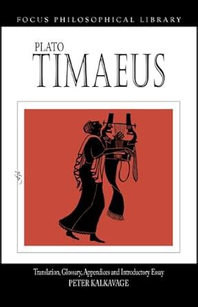 Timaeus The Focus Philosophical Library Doc