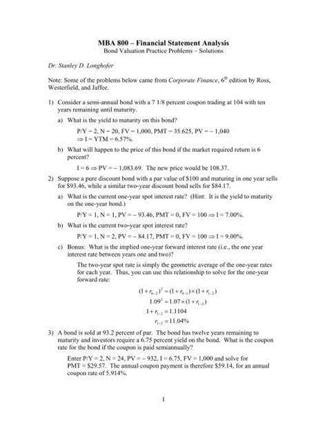 Time Value Of Money Homework Solutions PDF