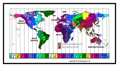 Time Zones of the World