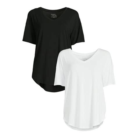 Time and Tru V-Neck T-Shirt: A Wardrobe Staple for Comfort and Style