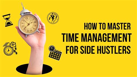 Time management tools for online side hustlers