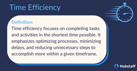 Time-Saving Efficiency: