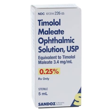 Timolol Maleate Eye Drops: The Comprehensive Guide to Glaucoma Treatment