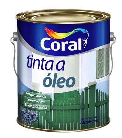 Tintas à base de óleo: