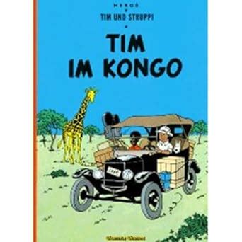 Tintin Im Kongo German edition of Tintin in the Congo Kindle Editon