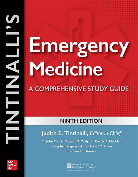 Tintinallis Emergency Medicine Comprehensive Study Doc