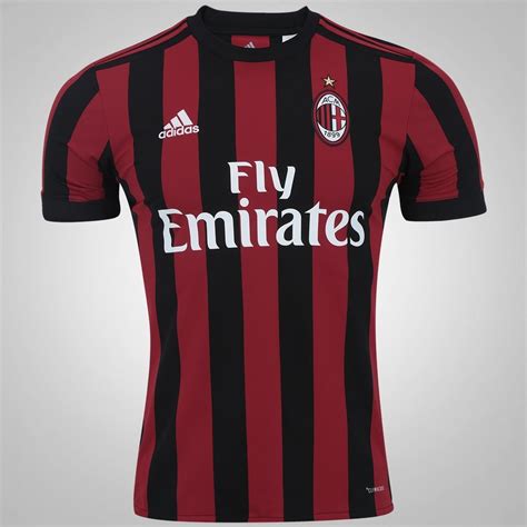 Tipos de Camisas do Milan