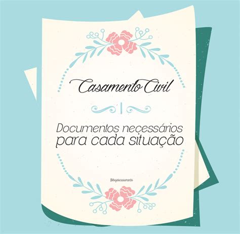 Tipos de Documentos Necessários para Casamento