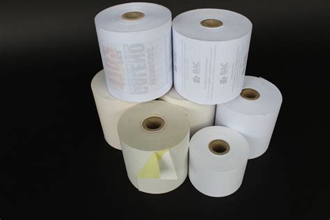 Tipos de Rolos de Papel