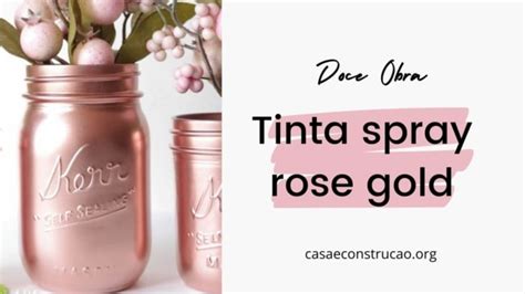 Tipos de tinta spray rose gold