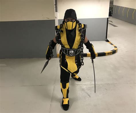 Tips and Tricks for Creating Your Own Scorpion MK1 Costume: