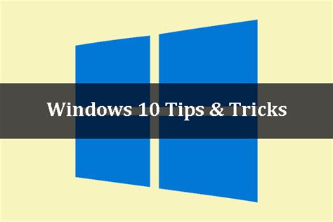 Tips and Tricks for Widows