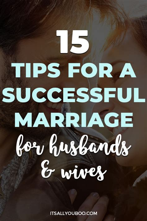 Tips and Tricks for a Successful Marriage