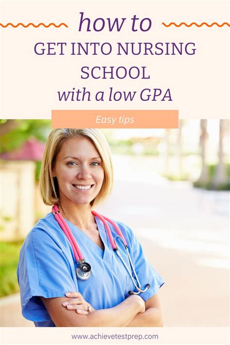 Tips for Getting Into Nursing School with a 3.3 GPA