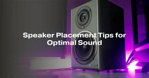 Tips for Optimal Audio Quality: