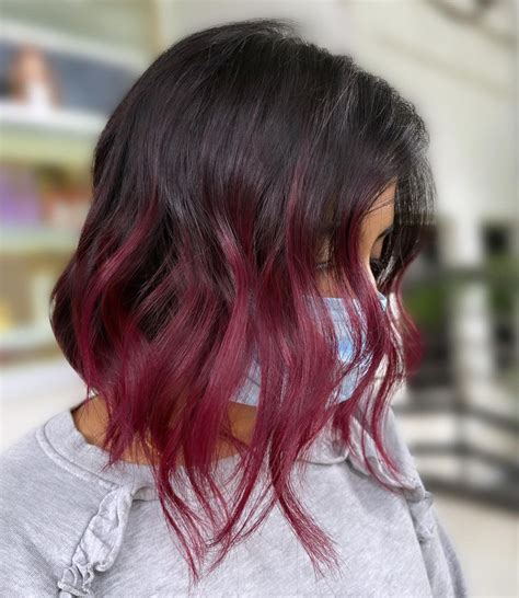 Tips for a Flawless Burgundy Ombre: