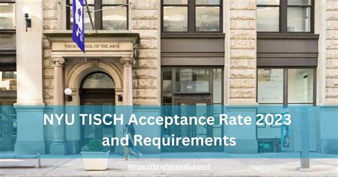 Tisch University's Acceptance Rate: A Deep Dive into the Odds