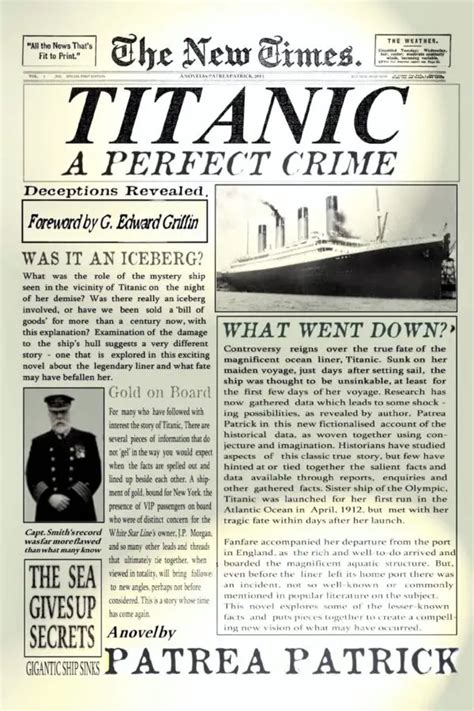 Titanic A Perfect Crime Epub