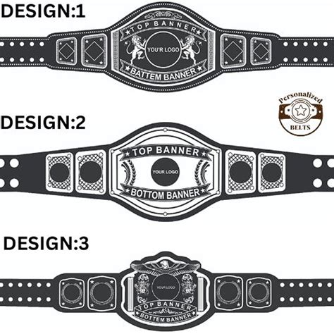 Title Belt Template