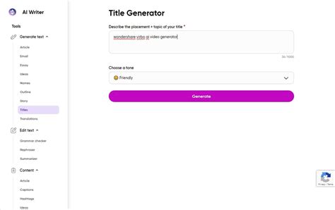 Title Page Generator AI: 50-Character Wonders