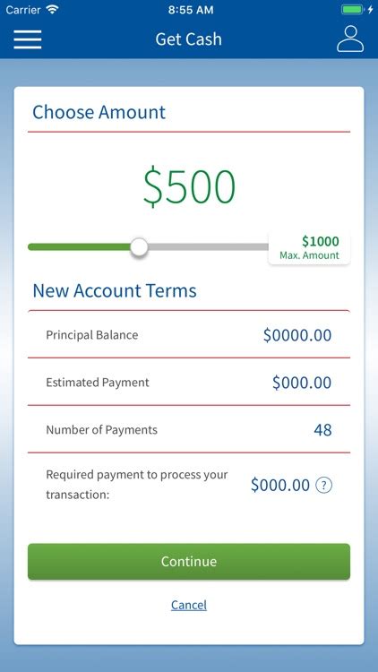 Titlemax Payment Chart