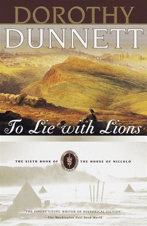 To Lie with Lions Book Six of The House of Niccolo Reader