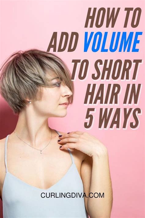 To add volume: