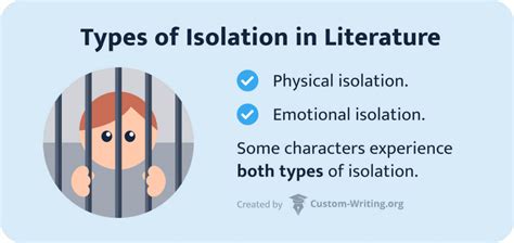 To emphasize character isolation: