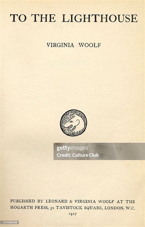 To the Lighthouse Virginia Woolf 1st Published Epub