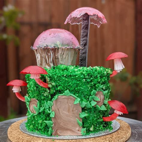 Toadstool Fairy Cake: A Culinary Enchantment