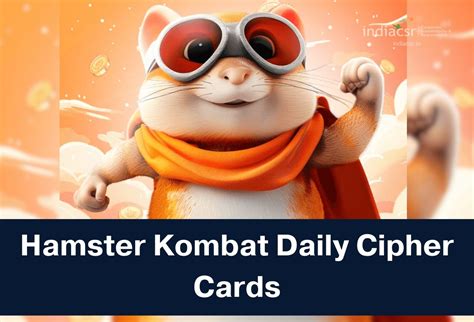 Today's Daily Cipher Hamster Kombat