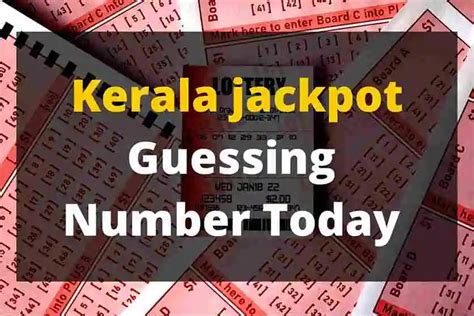 Today's Kerala Jackpot Number