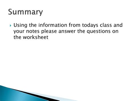 Todays Class Answers Doc